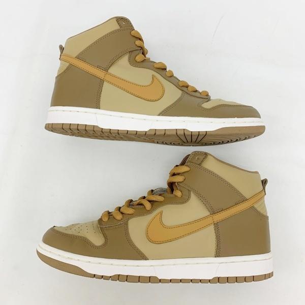 NIKE（ナイキ） スニーカー シューズ 観賞用 DUNK HIGH HAY MAPLE