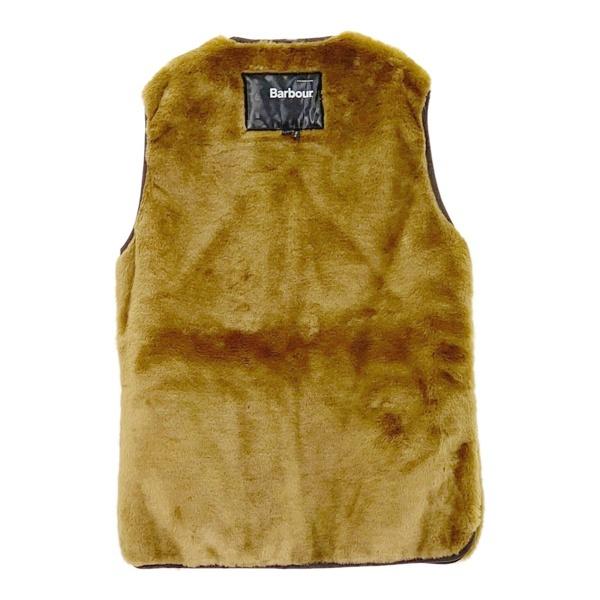 Barbour（バブアー） リバーシブル ファーベスト ライナー ブルゾン