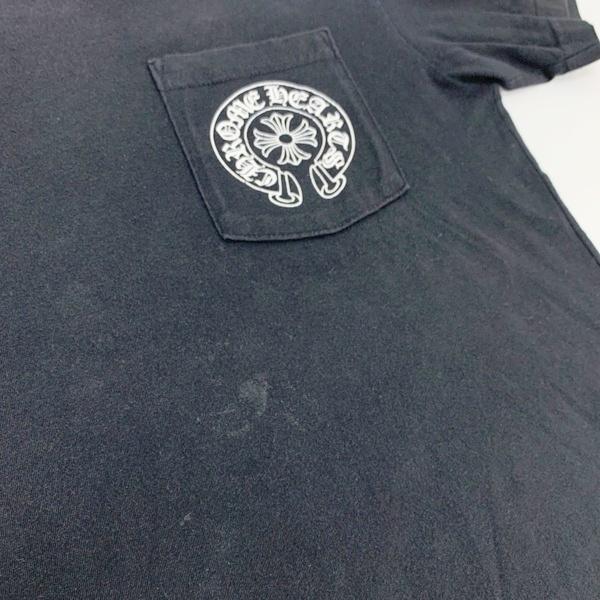 即購入OK！　CHROME HEARTS カットソー　メンズ　クロムハーツ CHROME HEARTS クロムハーツ Tシャツ カットソー 半袖 Horseshoe Logo