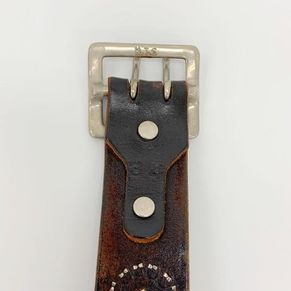 HTC エイチティーシー スタッズ ベルト SOLID BRASS LOVE&HATE