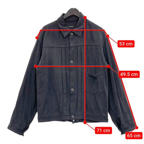 COMOLI コモリ シルクネップ TYPE - 1ST サイズ３ COMOLI(コモリ) シルクネップ TYPE-1STトラッカージャケットV01