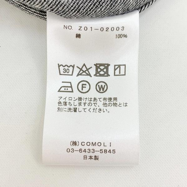 COMOLI（コモリ） デニム コモリシャツ 長袖 Z01-02003 メンズ サイズ2