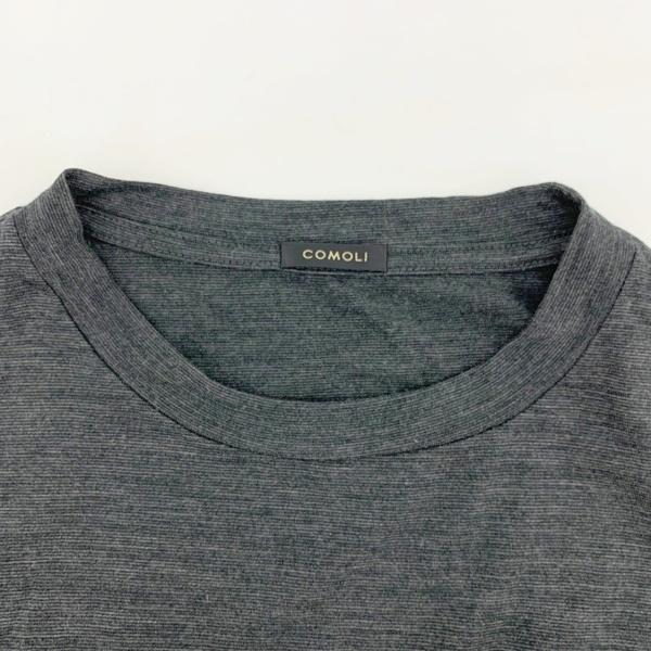 COMOLI（コモリ） ウール天竺 Tシャツ カットソー 半袖 T01-05006