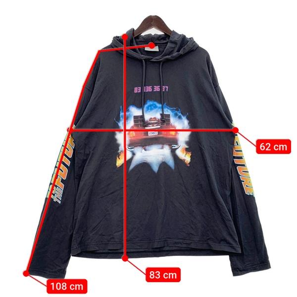 VETEMENTS VTMNTS ヴェトモン フーディー パーカー カットソー