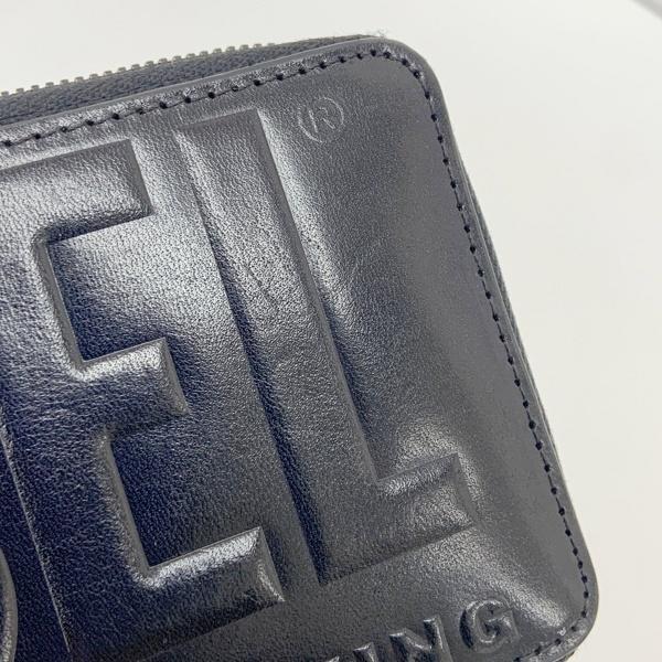 DIESEL（ディーゼル） 二つ折り財布 X09896 3D BI-FOLD COIN ZIP ミニ