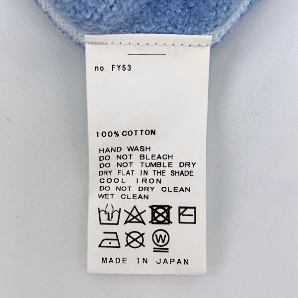 OUT OF FRAMe アウトオブフレーム エイジングダメージスエット 24-070-220-3000-1-0 トレーナー 長袖 レディース フリーサイズ ブルー トップス DL18057■_3