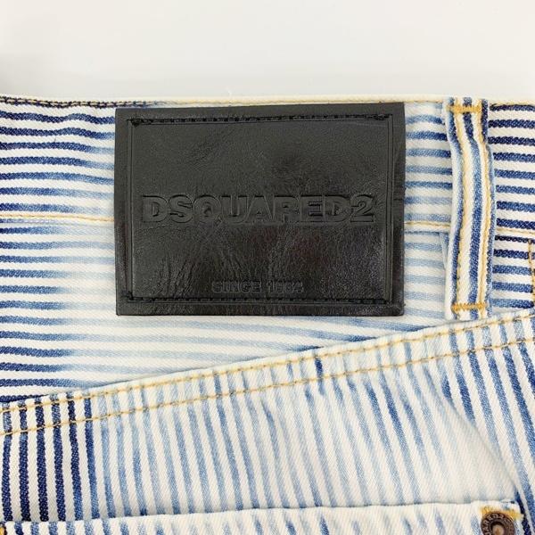 DSQUARED2（ディースクエアード） ヒッコリー スキニージーンズ デニム 