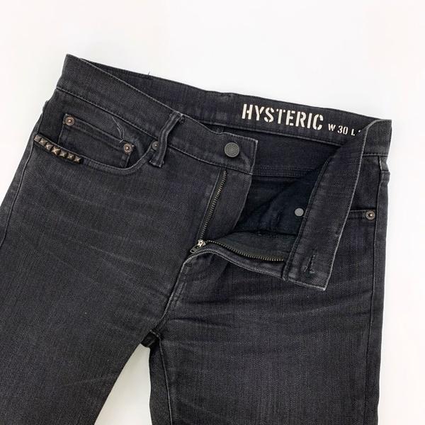 HYSTERIC GLAMOUR（ヒステリックグラマー） ブラック スキニー デニム