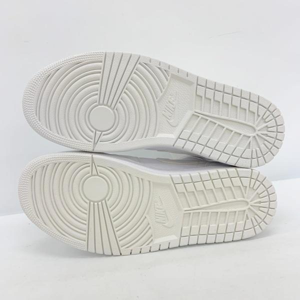 NIKE（ナイキ） スニーカー シューズ AIR JORDAN 1 MID TRIPLE WHITE 