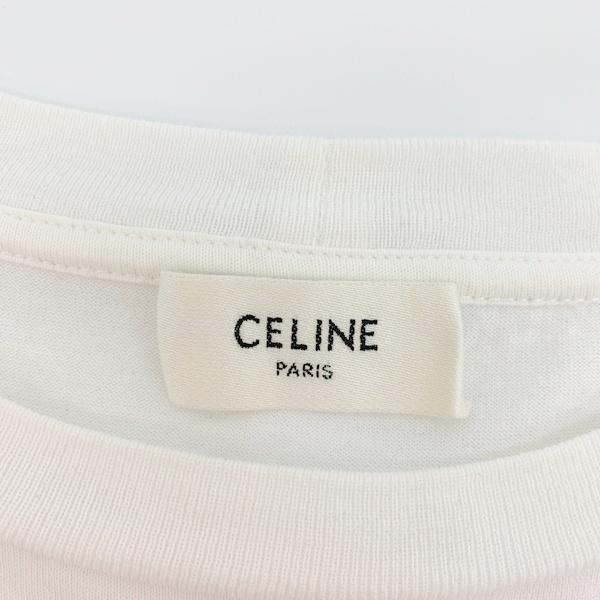 CELINE セリーヌ トリオンフ刺繍 Tシャツ 半袖 カットソー