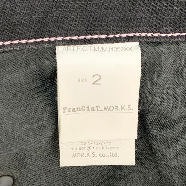 FranCisT_MOR.K.S.（フランシストモークス） スキニージーンズ デニム 