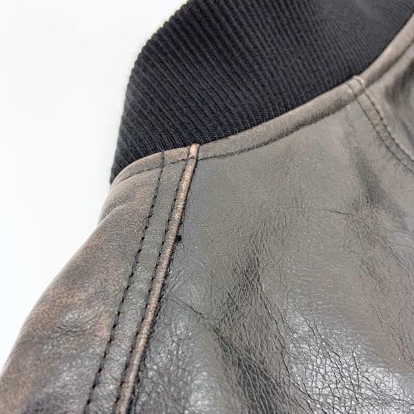 ジャケット・アウター PABLO VINCI Leather bomber jacket M Leather bomber jacket – Pablo vinci