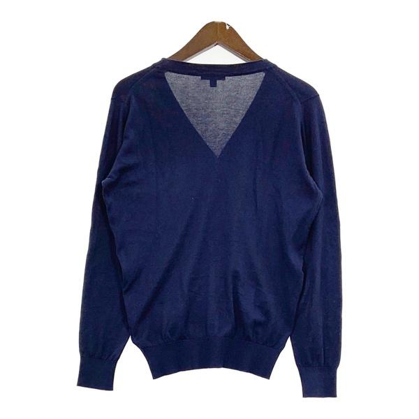 英国製 JOHN SMEDLEY ジョンスメドレー　カーディガン ネイビー　L JOHN SMEDLEY（ジョンスメドレー） シーアイランドコットン
