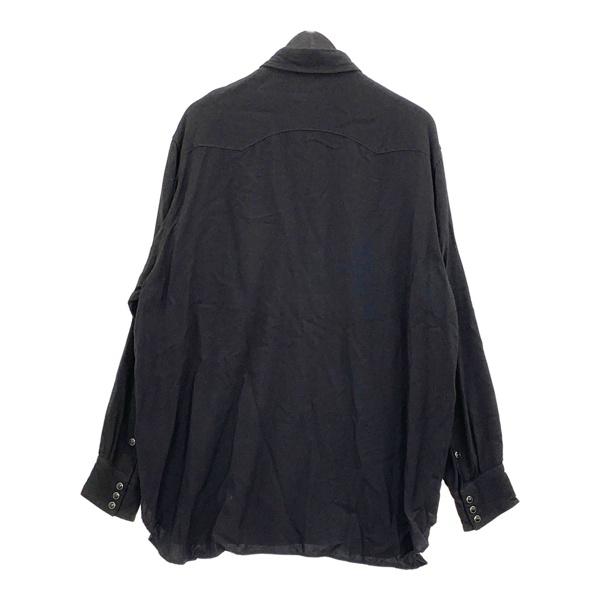 COMOLI（コモリ） レーヨン ウエスタンシャツ 長袖シャツ B01-02003