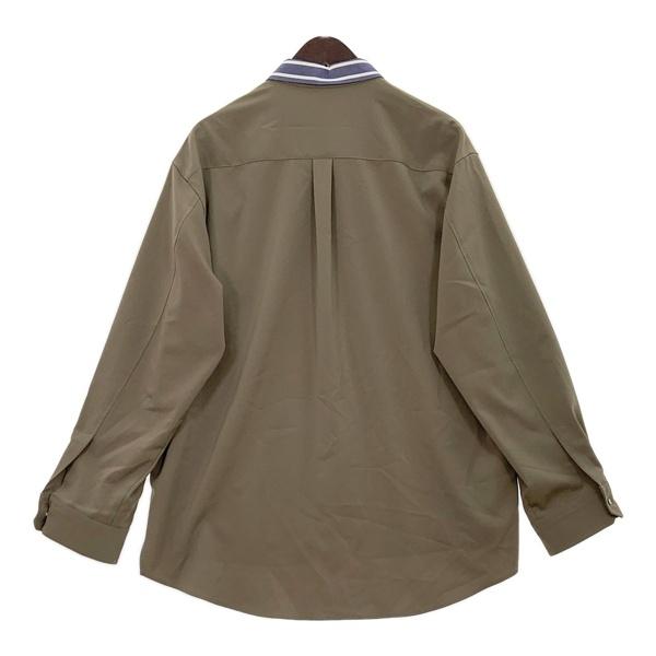 CULLNI クレリックシャツ ベージュ 長袖 CULLNI（クルニ） クレリック シャツ 20-SS-020 ストライプ 無地