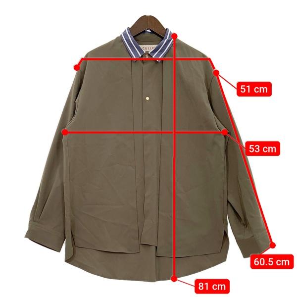 CULLNI（クルニ） クレリック シャツ 20-SS-020 ストライプ 無地