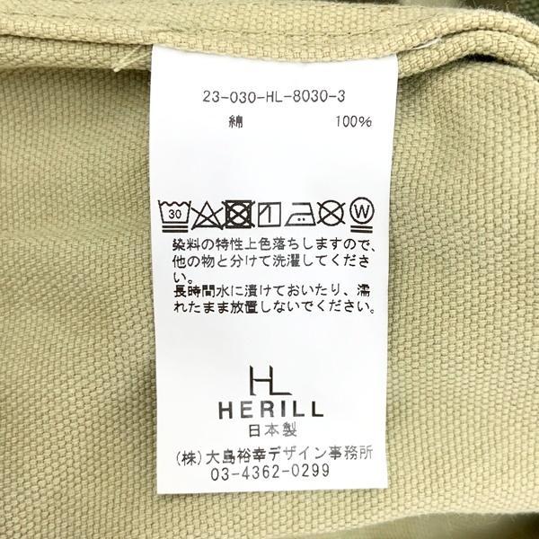 HERILL ヘリル カーゴパンツ ダックパンツ 23-030-HL-8030-3 Duck