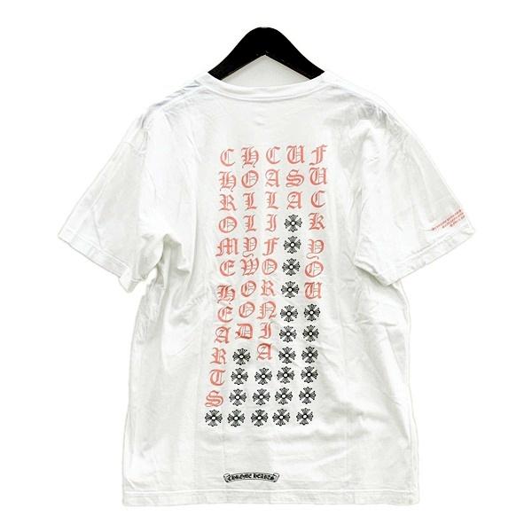 CHROME HEARTS（クロムハーツ） 半袖 Tシャツ 英字ロゴ FUCK YOU USA