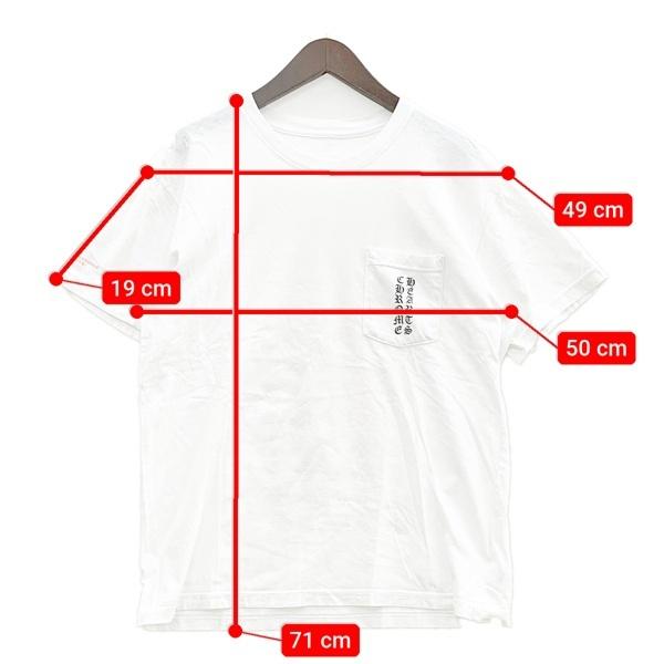 CHROME HEARTS（クロムハーツ） 半袖 Tシャツ 英字ロゴ FUCK YOU USA