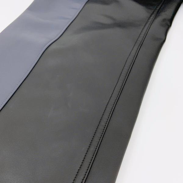 AVALONE（アヴァロン） フェイクレザー 合皮 パンツ ボトムス 2 TONE