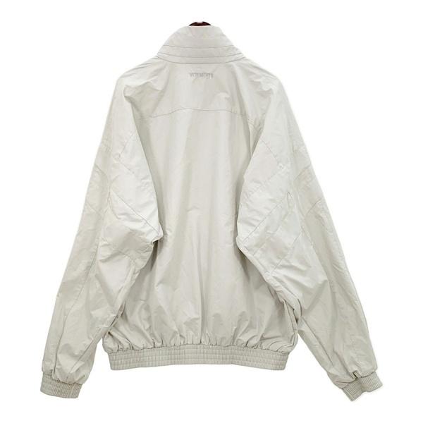 VETEMENTS（ヴェトモン） トラックジャケット ホワイト オーバルロゴ