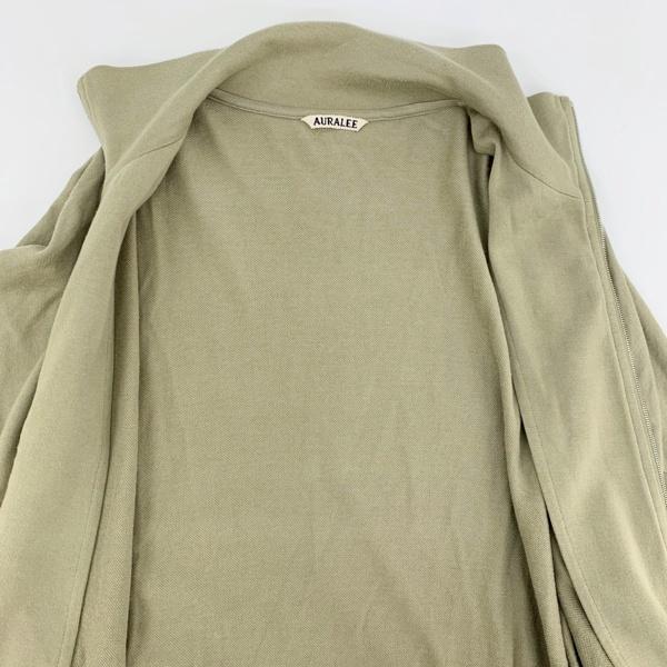 AURALEE（オーラリー） 25SS SUPER HIGH GAUGE SWEAT ZIP ジップアップ