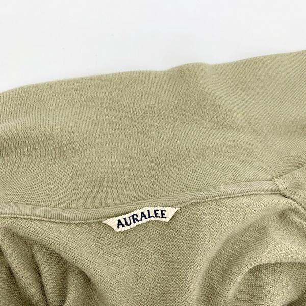 AURALEE（オーラリー） 25SS SUPER HIGH GAUGE SWEAT ZIP ジップアップ