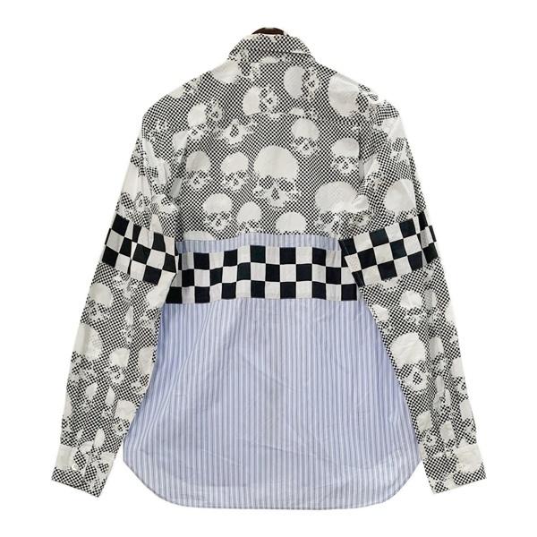 ら*ー様 コムデギャルソン オム プリュス　スカル　ドクロ　カットソー　tシャツ COMME des GARCONS HOMME PLUS コムデギャルソンオムプリュス 長袖