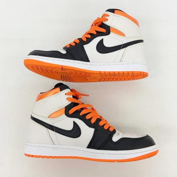 ナイキ エアジョーダン1 ハイ OG エレクトロ オレンジ 通称 