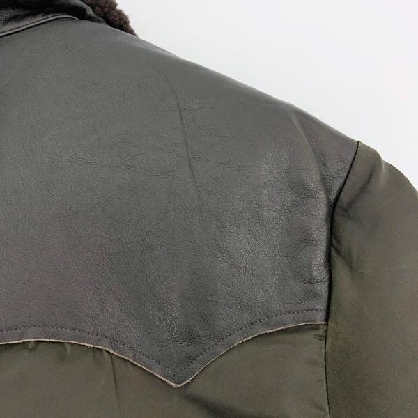 RRL Ralph Lauren（ダブルアールエル） シアリングカラー レザーヨーク