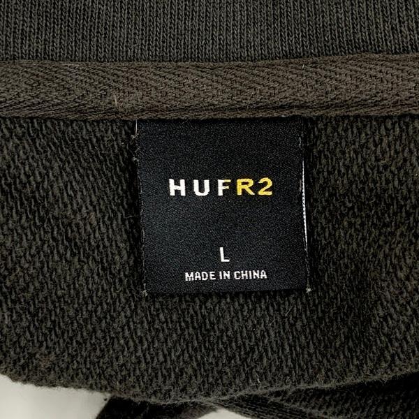 HUF（ハフ） HUF FR2 エフアールツー ビッグロゴ パーカー フーディー