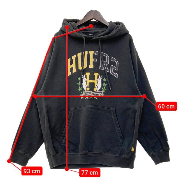 HUF（ハフ） HUF FR2 エフアールツー ビッグロゴ パーカー フーディー