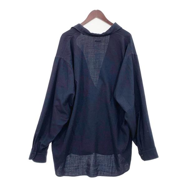 COMOLI（コモリ） ウールビエラ スキッパーシャツ 長袖シャツ W03