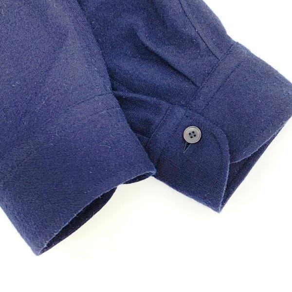 COMOLI（コモリ） ウールビエラ スキッパーシャツ 長袖シャツ W03