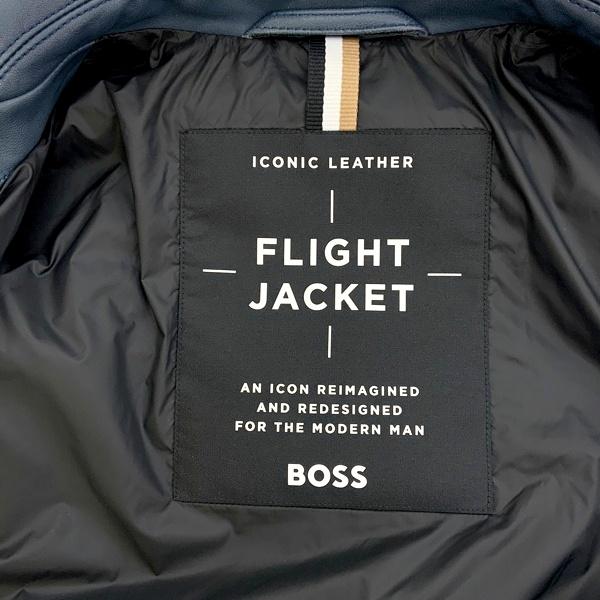 HUGO BOSS（ヒューゴ・ボス） ラムレザー フライトジャケット 50466261