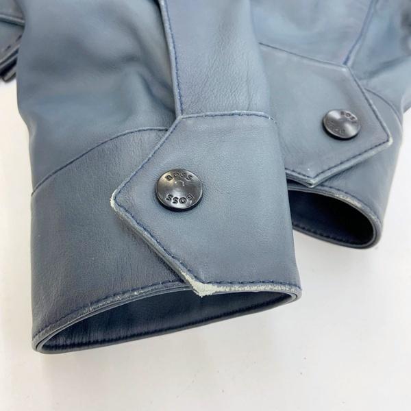 HUGO BOSS（ヒューゴ・ボス） ラムレザー フライトジャケット 50466261 
