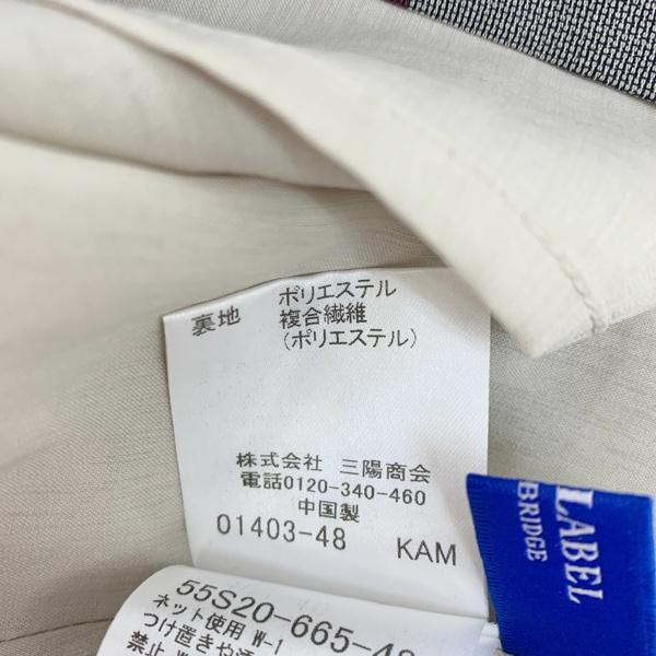 完売品【25SS】クレストブリッジチェックカラミクロスロングスカート 38 BLUE LABEL CRESTBRIDGE（ブルーレーベルクレストブリッジ） チェック