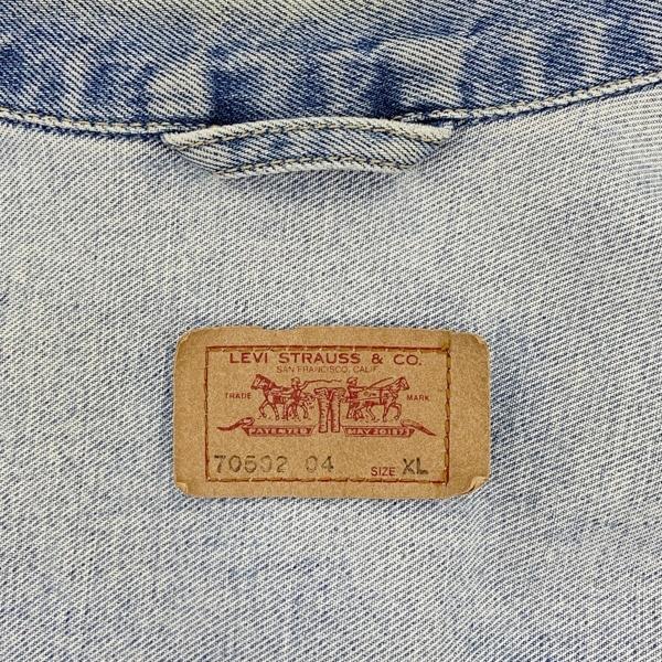 Levi's（リーバイス） LEVI'S 90s EURO ユーロ 70502-04 2nd デニム