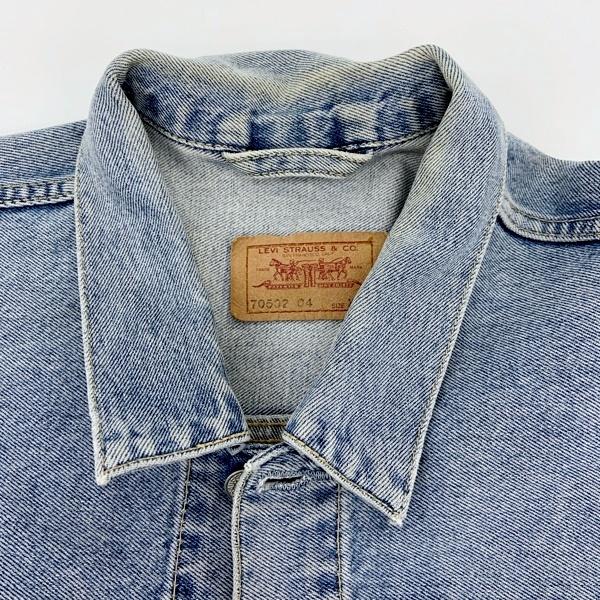 【90s】 Levi's 2nd 復刻モデル　40 Levi's（リーバイス） LEVI'S 90s EURO ユーロ 70502-04 2nd デニム