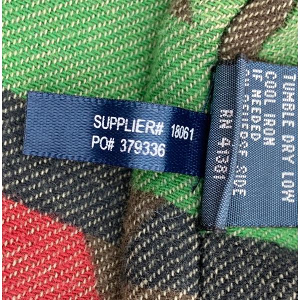 POLO RALPH LAUREN（ポロ・ラルフローレン） ネイティブ柄 レザー切替
