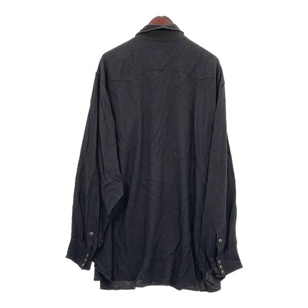 COMOLIコモリ25SS レーヨンウエスタンシャツ　サイズ1 COMOLI（コモリ） レーヨン ウエスタン シャツ 長袖 25SS B01-02003