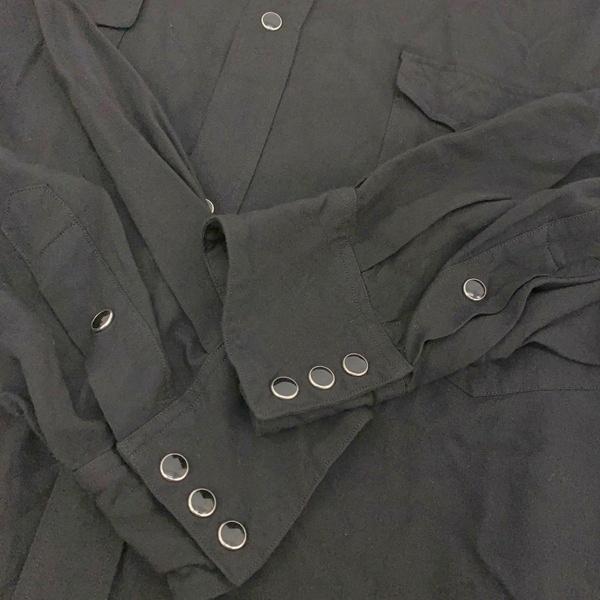 COMOLI（コモリ） レーヨン ウエスタン シャツ 長袖 25SS B01-02003