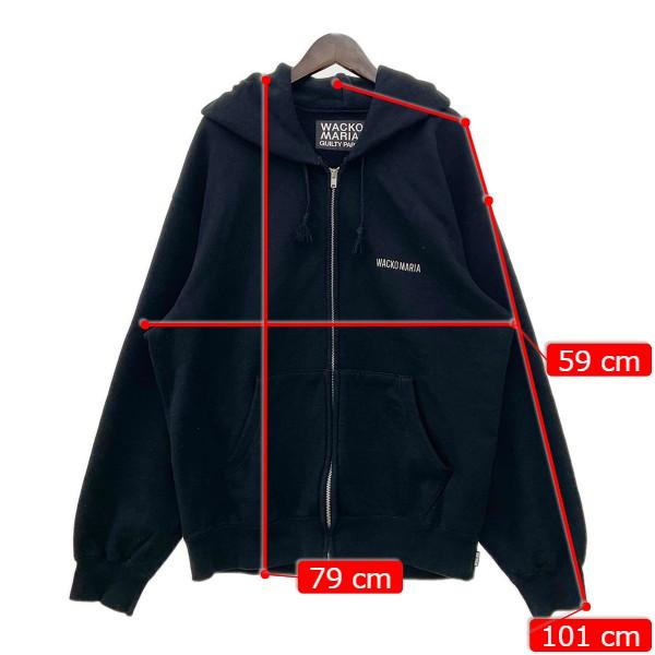WACKO MARIA（ワコマリア） ジップ パーカー フーディー スウェット