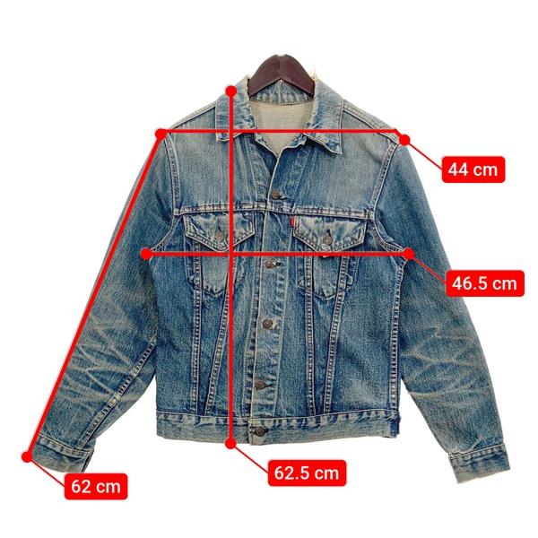 Levi's（リーバイス） 両面ビッグE 不均等V 4th 60s-70s デニム