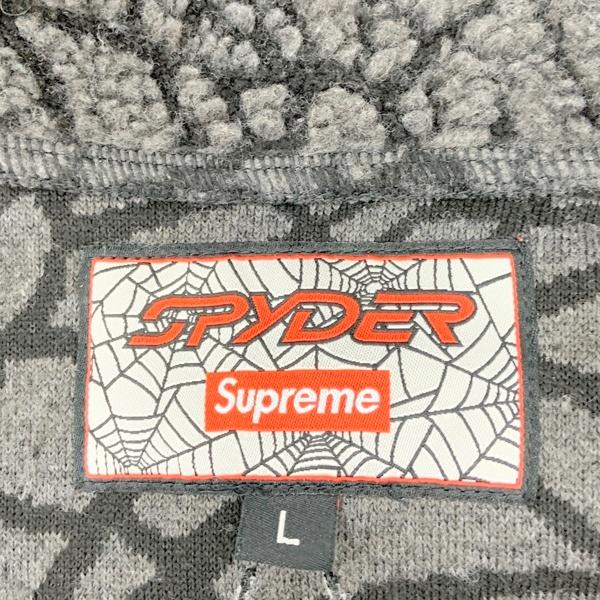 Supreme（シュプリーム） Spyder Web Polar Fleece Jacket フリース
