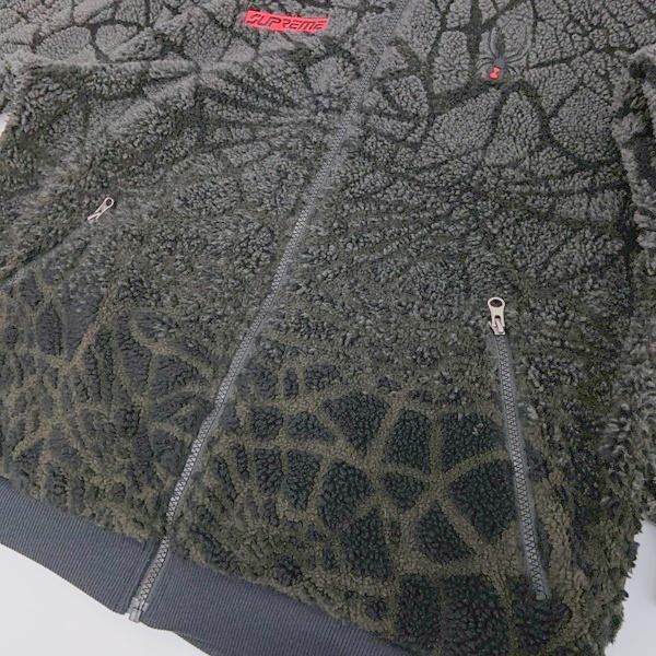 Supreme（シュプリーム） Spyder Web Polar Fleece Jacket フリース