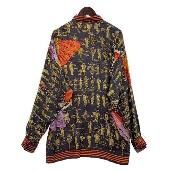 GIANNI VERSACE Gianni Versace ジャンニ ヴェルサーチ シルクシャツ 