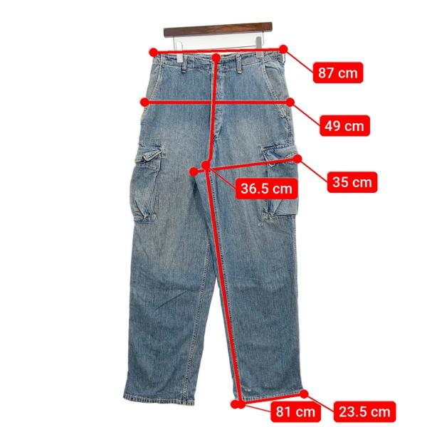 RRL Ralph Lauren（ダブルアールエル） デニム カーゴパンツ ジーンズ
