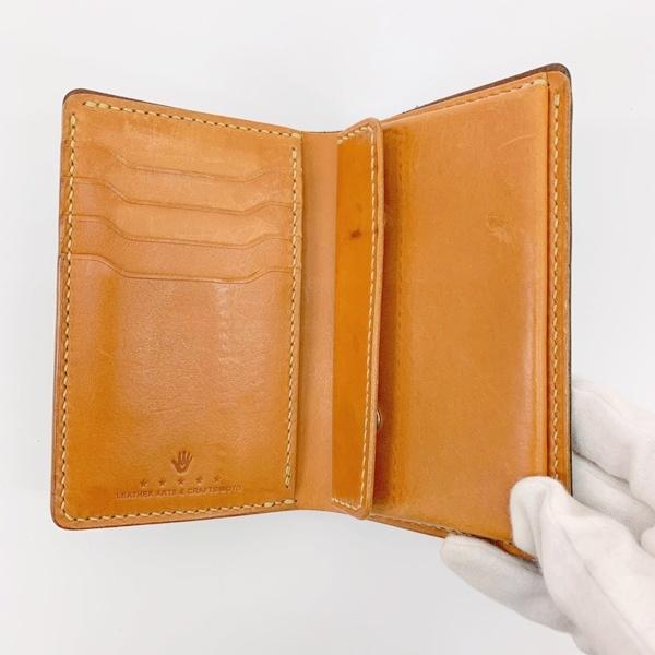 MOTO モト 手染めミドルウォレット 二つ折り 財布 サイフ W2D メンズ