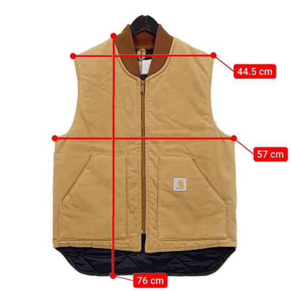 カーハート　ダックベスト 中古・古着通販】CarHartt (カーハート) DUCK VEST/ダックベスト